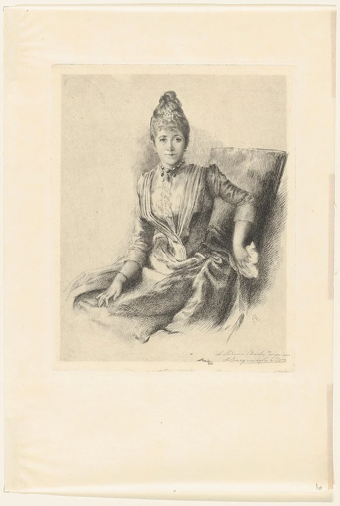 Ritratto di Mlle Quivoron - Metropolitan Museu of Art